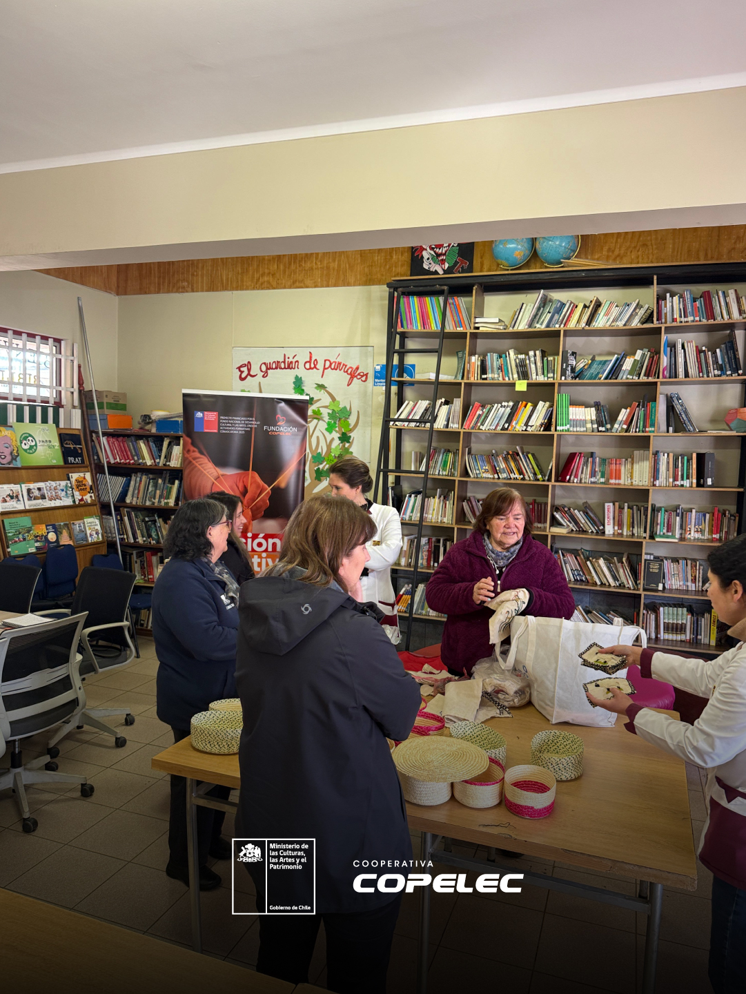 Talleres de artesanía tecnológica en Ninhue