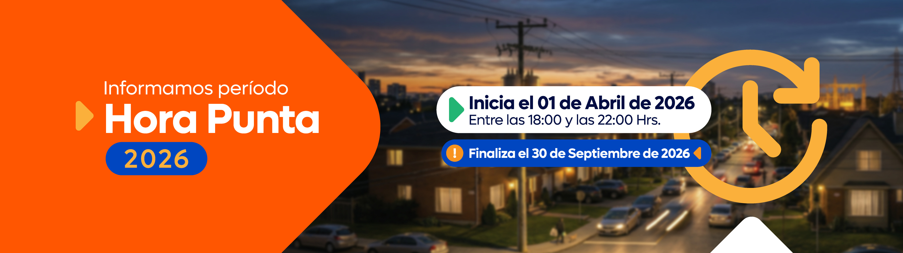 Horario Punta